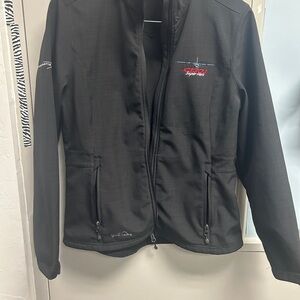 Eddie Bauer Black Performance Softshell Jacket